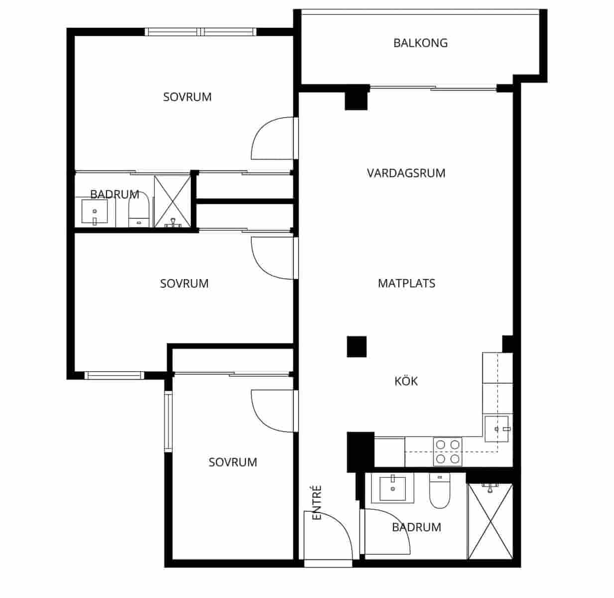 3 soveværelse Lejlighed til salg i Torrevieja med swimmingpool - € 229.000 (Ref: 10131234)