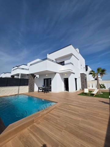 3 sypialnia Willa na sprzedaż w Orihuela Costa, Orihuela z basenem garażem - 415 000 € (Ref: 9679507)
