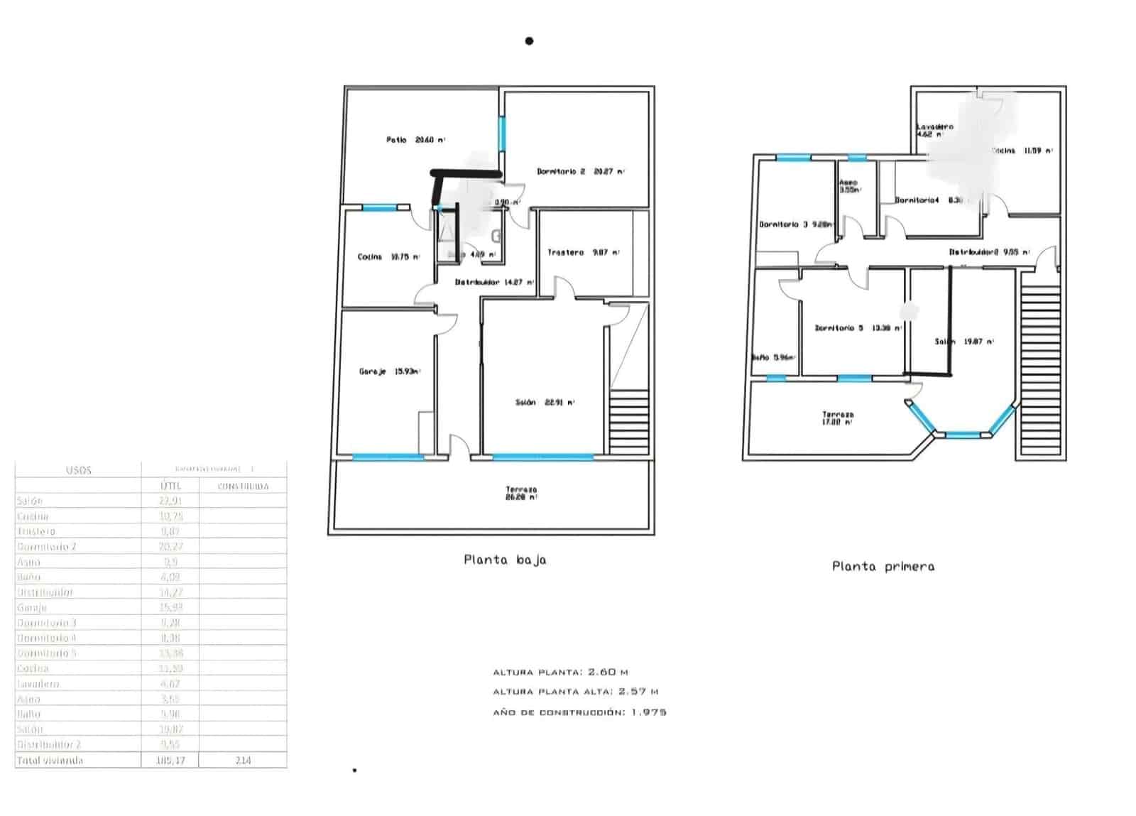 Pareado de 5 habitaciones en San Pedro del Pinatar en venta con garaje - 269.000 € (Ref: 9875691)