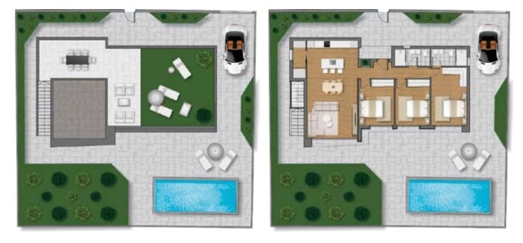 3 bedroom Villa for sale in Condado de Alhama with pool - € 324,000 (Ref: 9777008)