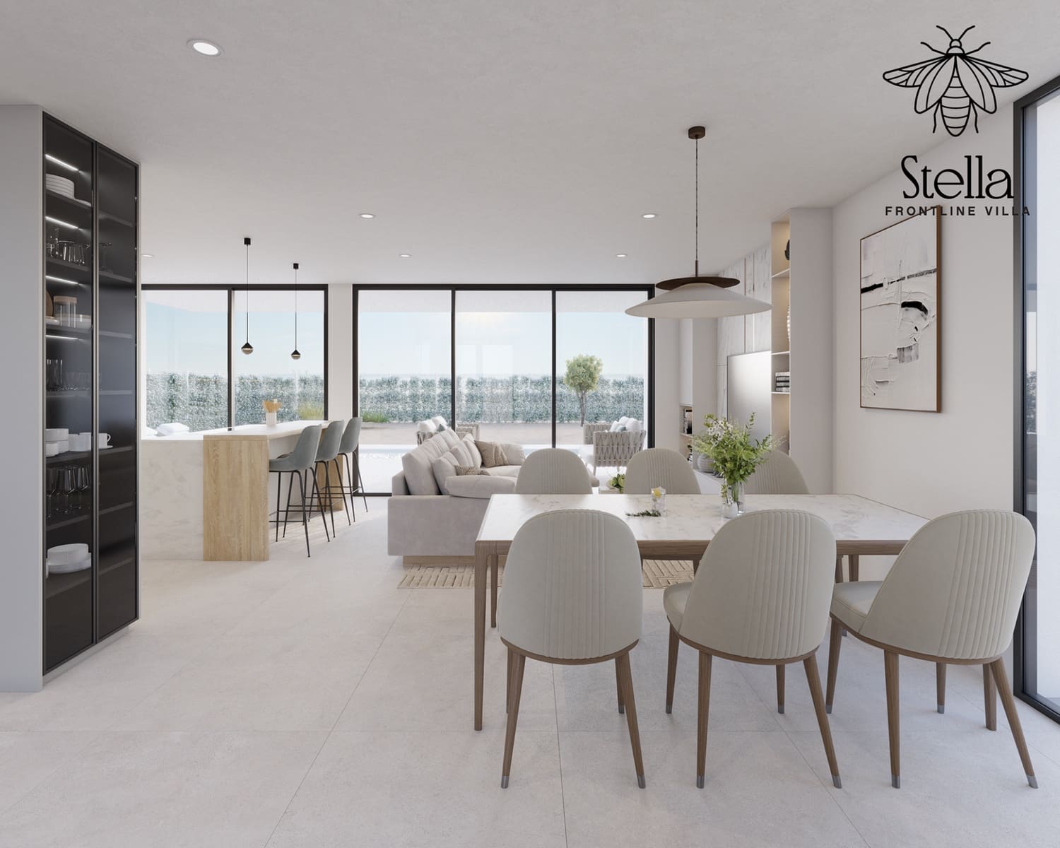 3 soverom Villa til salgs i Hacienda del Alamo med svømmebasseng garasje - € 475 420 (Ref: 9777021)