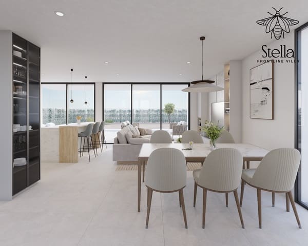 3 soverom Villa til salgs i Hacienda del Alamo, Fuente Alamo de Murcia med svømmebasseng garasje - € 475 420 (Ref: 9777021)