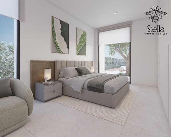 3 soverom Villa til salgs i Hacienda del Alamo, Fuente Alamo de Murcia med svømmebasseng garasje - € 475 420 (Ref: 9777021)