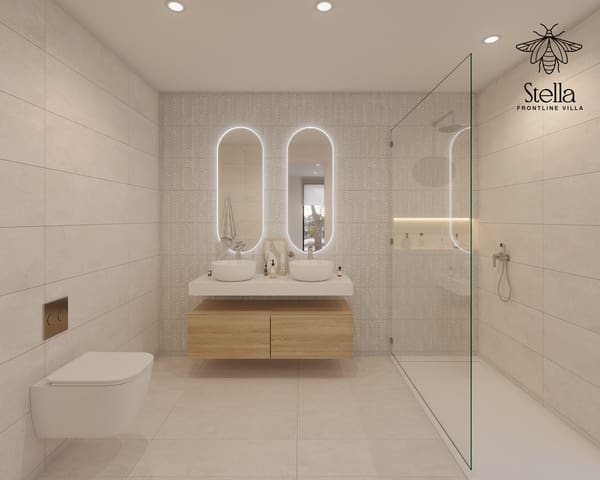 3 soverom Villa til salgs i Hacienda del Alamo, Fuente Alamo de Murcia med svømmebasseng garasje - € 475 420 (Ref: 9777021)