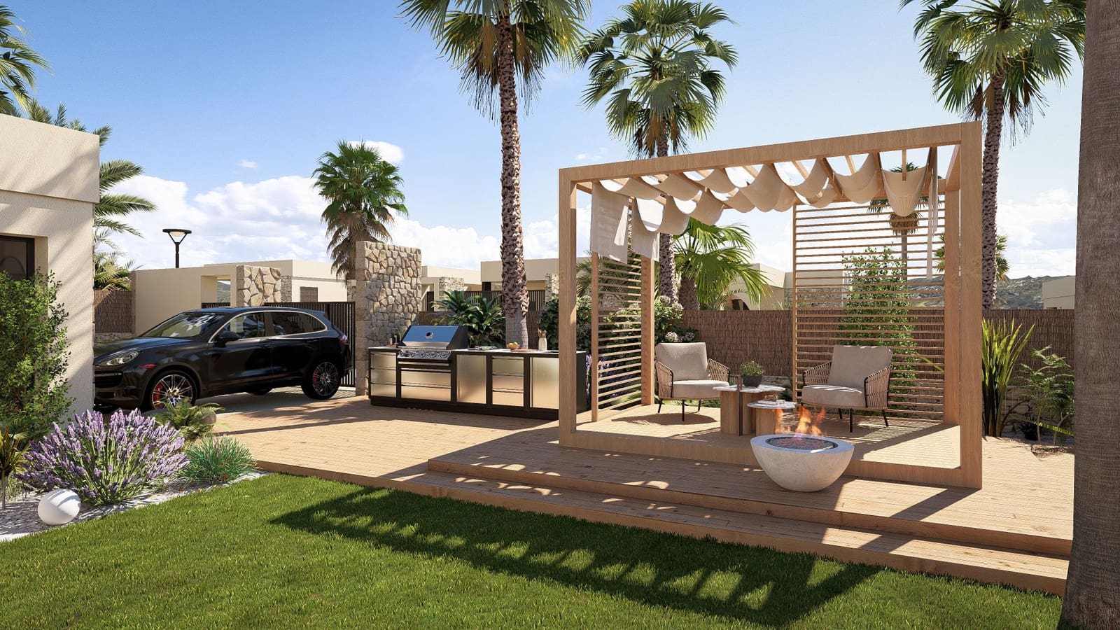 2 sovrum Villa till salu i Murcia stad med pool garage - 443 500 € (Ref: 9777026)