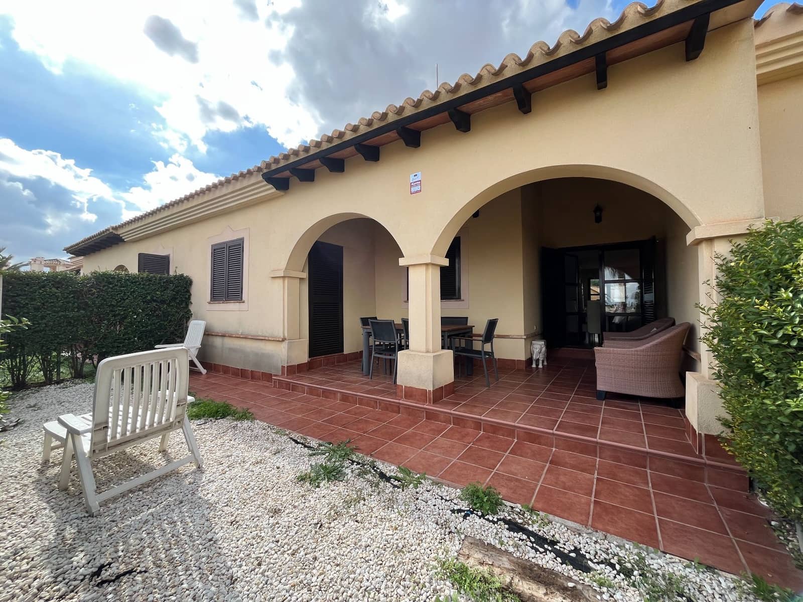 2 sypialnia Dom blizniak na sprzedaż w Hacienda del Alamo z basenem - 169 900 € (Ref: 9777034)