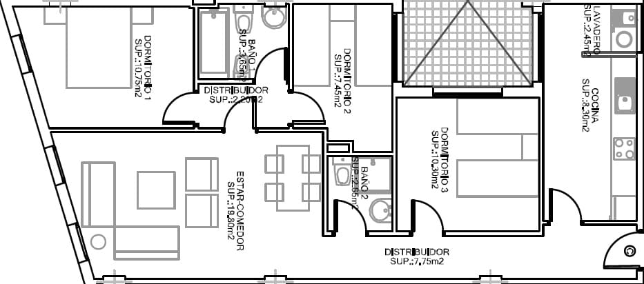 3 Zimmer Wohnung zu verkaufen in Fuente Alamo de Murcia mit Garage - 118.200 € (Ref: 9777038)