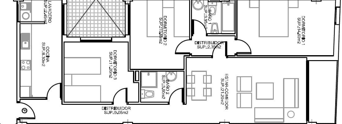 3 bedroom Flat for sale in Fuente Alamo de Murcia with garage - € 125,900 (Ref: 9777040)