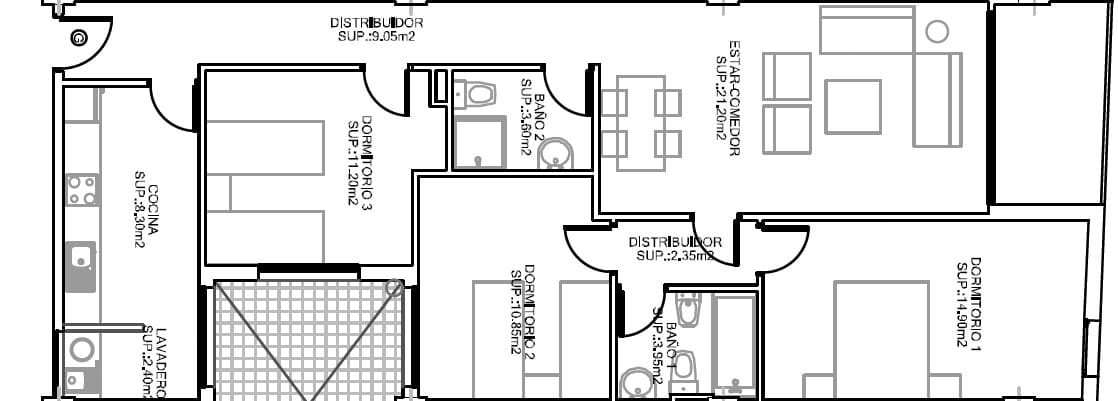 3 camera da letto Appartamento in vendita in Fuente Alamo de Murcia con garage - 125.900 € (Rif: 9777041)