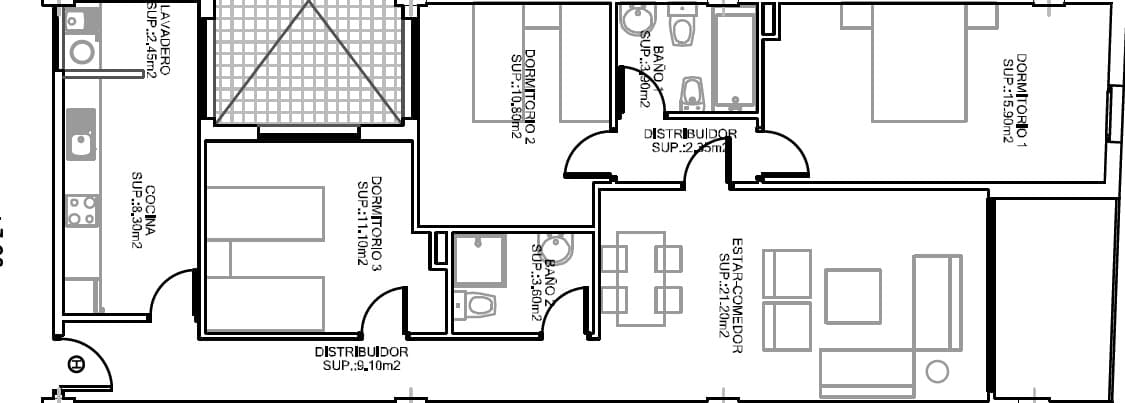 3 sovrum Lägenhet till salu i Fuente Alamo de Murcia med garage - 125 900 € (Ref: 9777042)