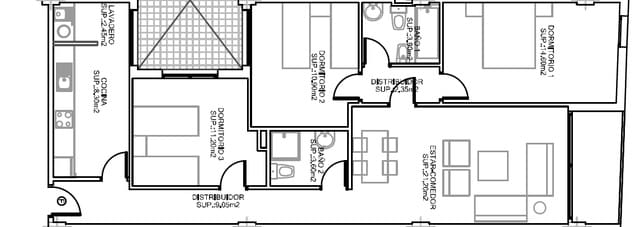 3 chambre Appartement à vendre à Fuente Alamo de Murcia avec garage - 136 290 € (Ref: 9777047)