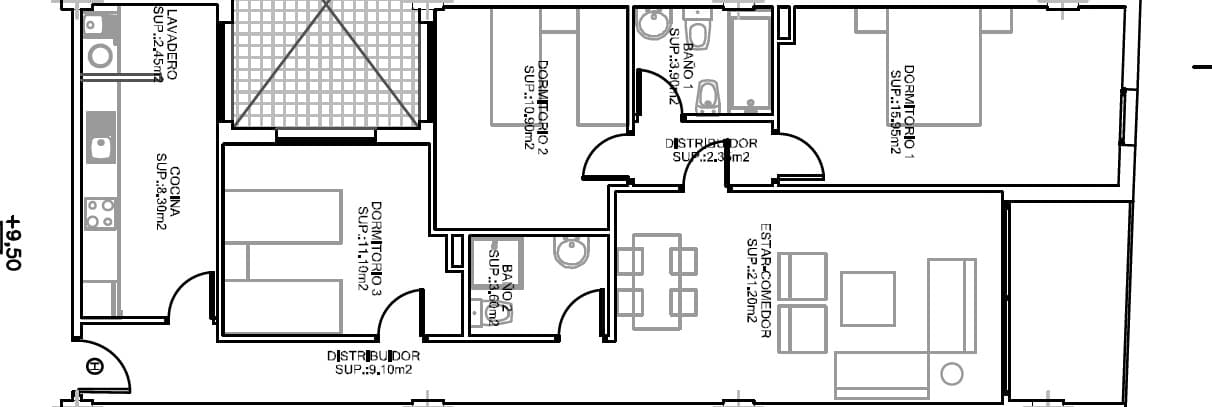 3 Zimmer Wohnung zu verkaufen in Fuente Alamo de Murcia mit Garage - 136.290 € (Ref: 9777049)