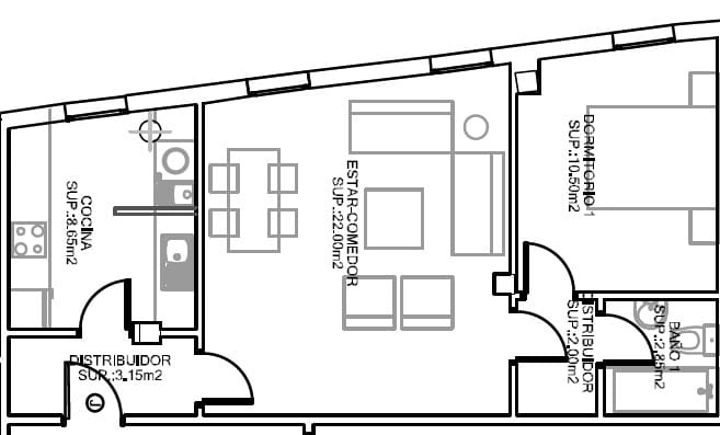 1 bedroom Flat for sale in Fuente Alamo de Murcia with garage - € 106,345 (Ref: 9777050)