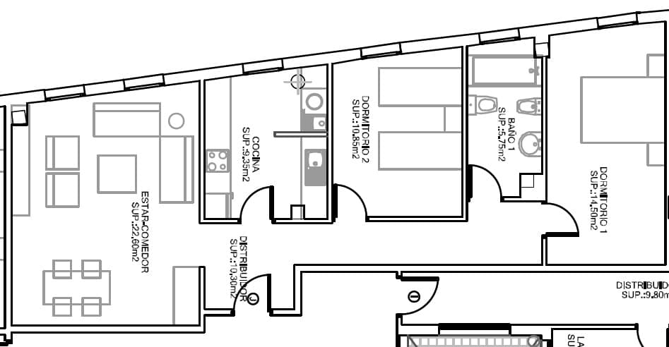 2 bedroom Flat for sale in Fuente Alamo de Murcia with garage - € 99,000 (Ref: 9777054)