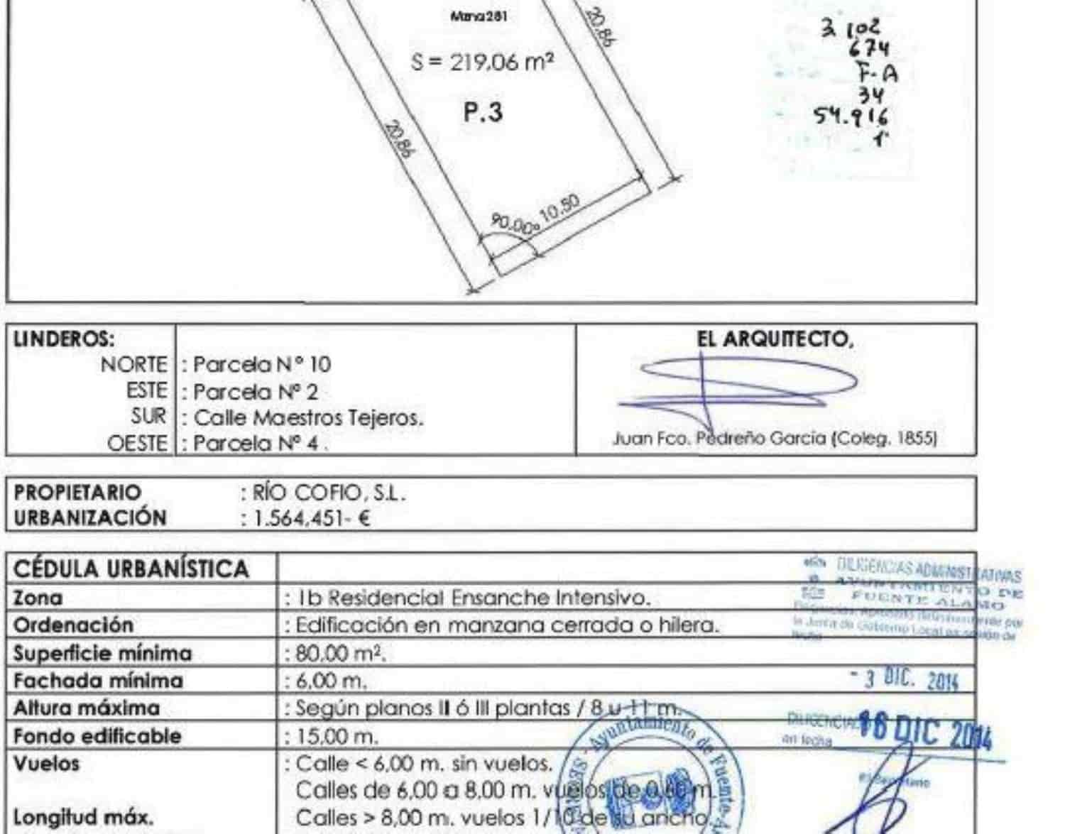 Grond te koop in Fuente Alamo de Murcia - € 58.102 (Ref: 9777070)