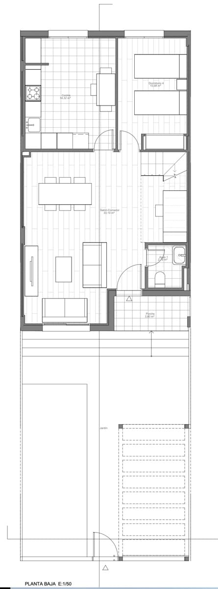 4 sypialnia Dom szeregowy na sprzedaż w Miasto Almeria z basenem garażem - 470 000 € (Ref: 9643399)