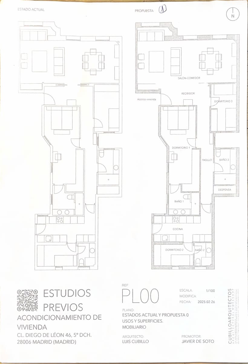 3 soverom Leilighet til salgs i Madrid by - € 1 780 000 (Ref: 9645662)