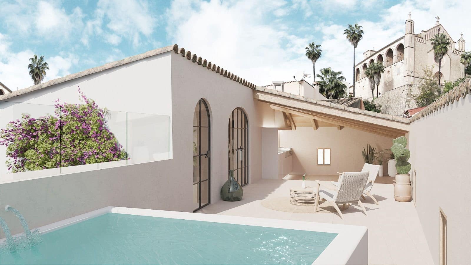 4 soveværelse Byhus til salg i Arta med swimmingpool - € 1.800.000 (Ref: 9740260)