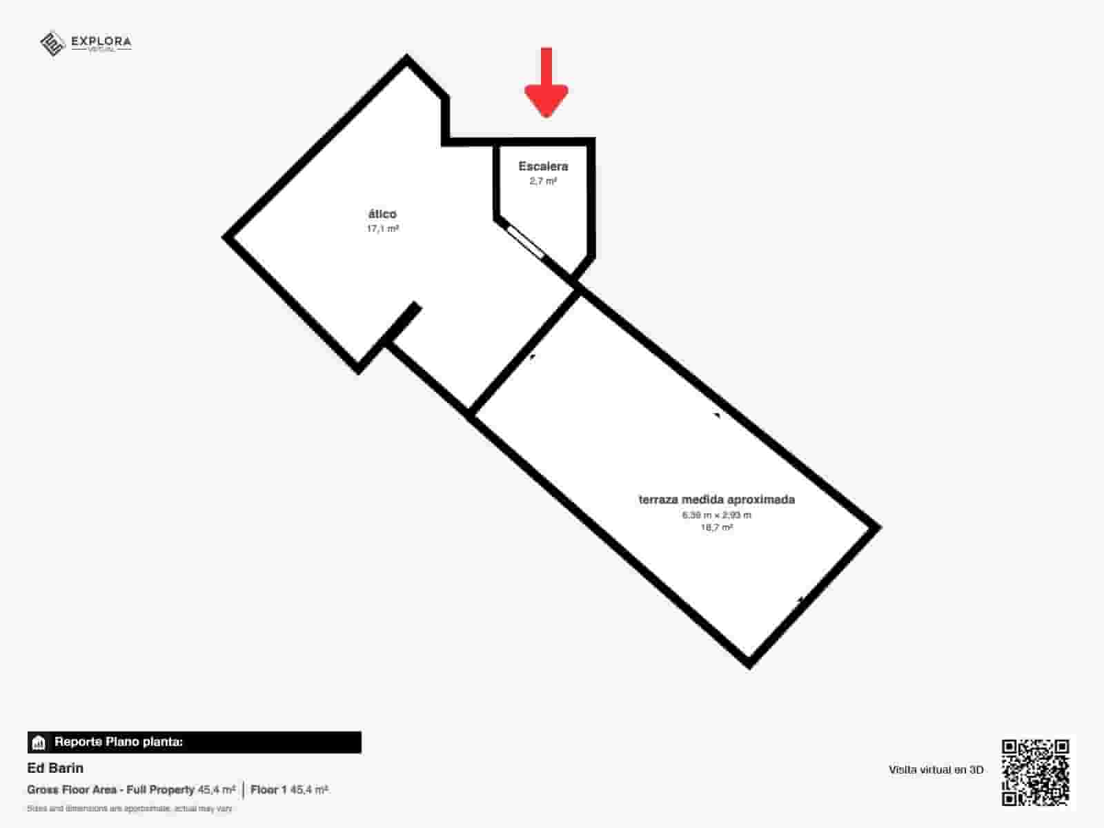 2 soveværelse Penthouse til salg i Cordoba by med garage - € 198.000 (Ref: 9945807)
