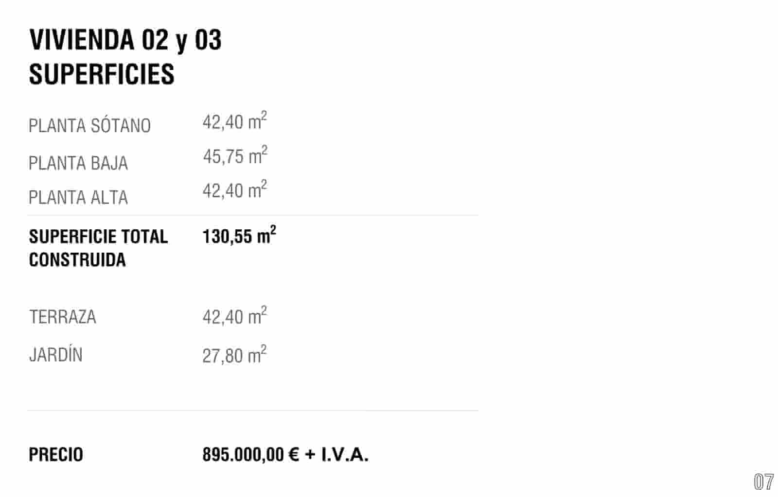 3 sovrum Radhus till salu i Ibiza stad med pool garage - 895 000 € (Ref: 9659702)