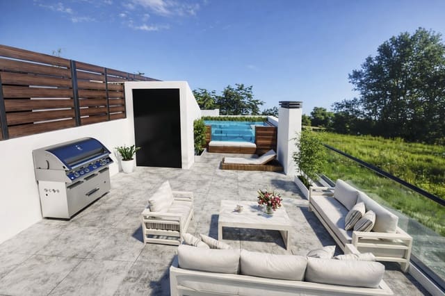 3 soverom Rekkehus til salgs i Ibiza by med svømmebasseng garasje - € 925 000 (Ref: 9659708)