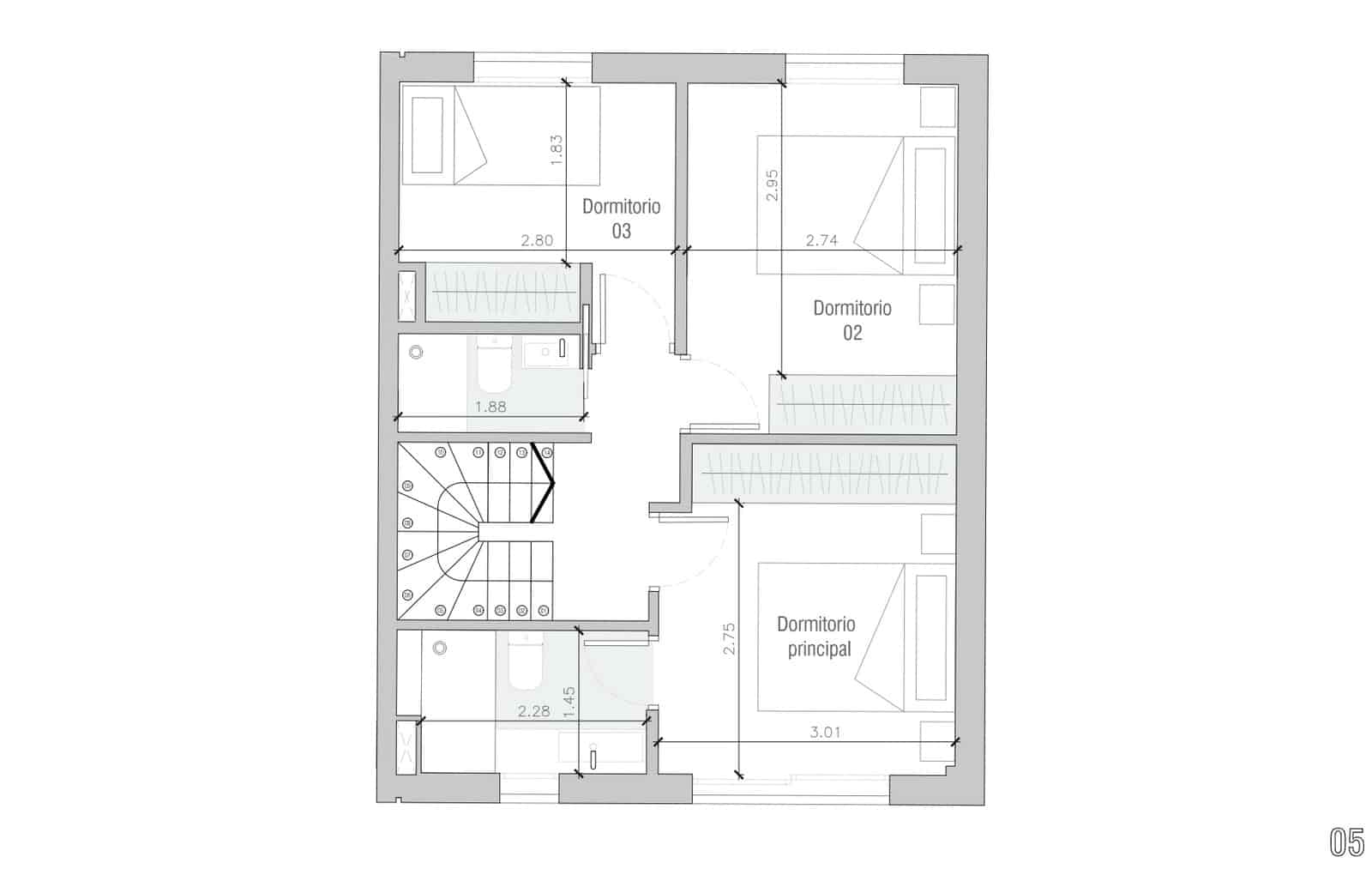3 sovrum Radhus till salu i Ibiza stad med pool garage - 925 000 € (Ref: 9659708)