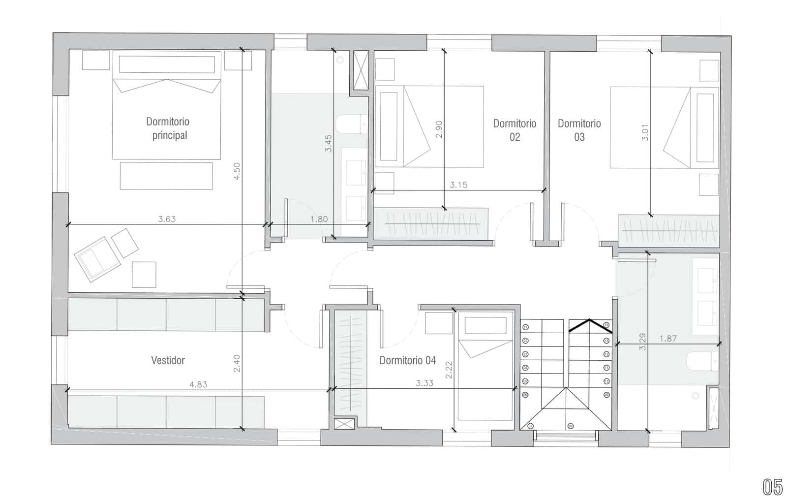 4 quarto Moradia em Banda para venda em Ibiza / Eivissa cidade com piscina garagem - 1 350 000 € (Ref: 9664047)