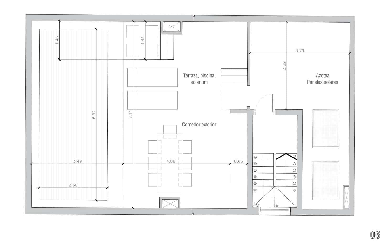 4 quarto Moradia em Banda para venda em Ibiza / Eivissa cidade com piscina garagem - 1 350 000 € (Ref: 9664047)