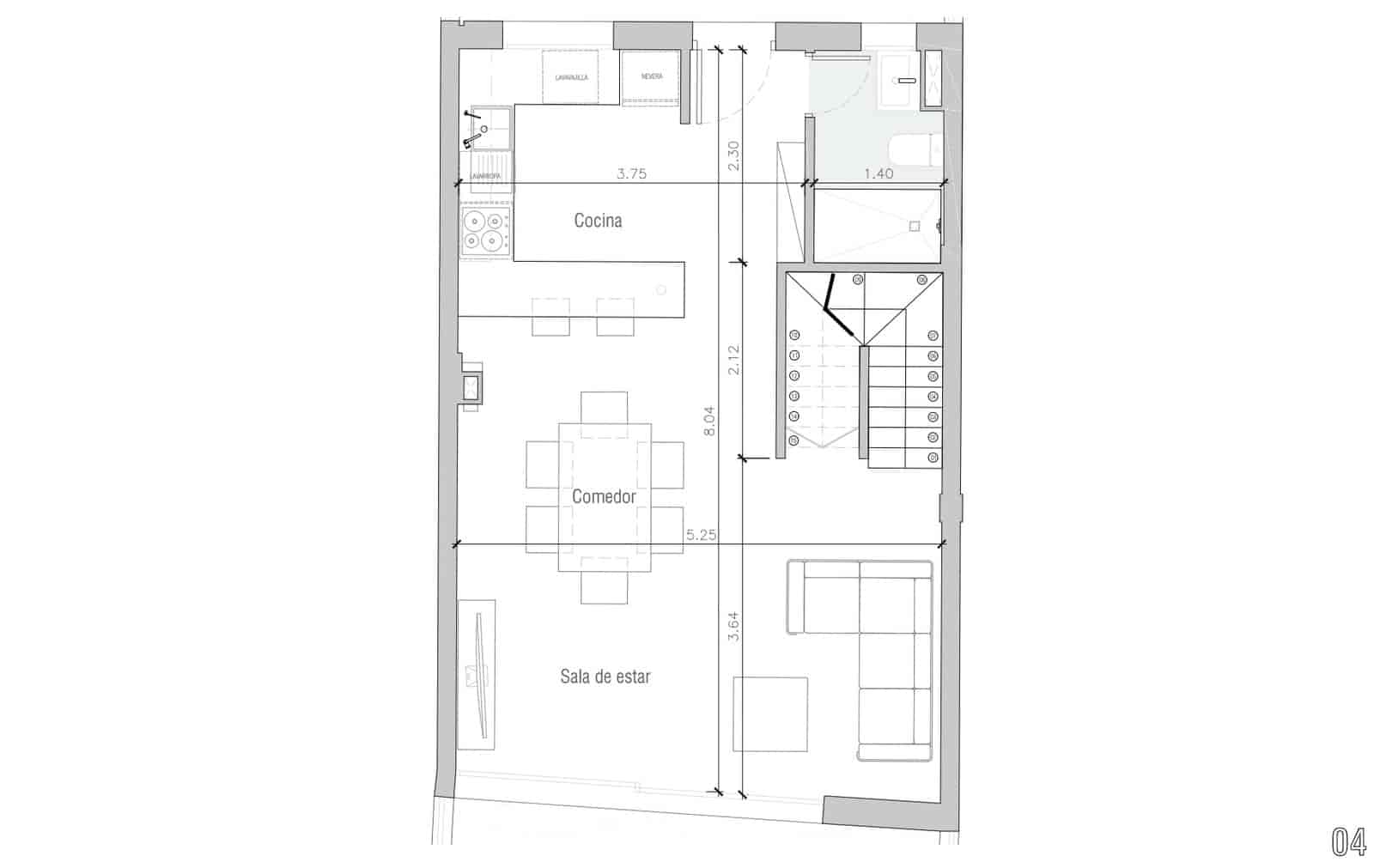 3 quarto Moradia em Banda para venda em Sant Antoni de Portmany com piscina - 795 000 € (Ref: 9664067)
