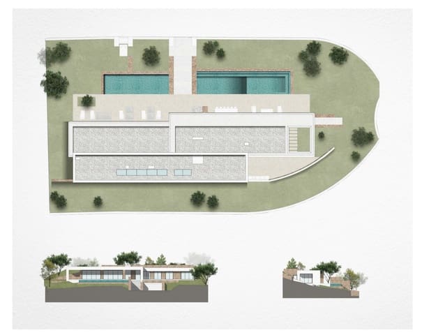 4 sypialnia Willa na sprzedaż w Miasto Ibiza / Eivissa z basenem garażem - 4 600 000 € (Ref: 9691591)