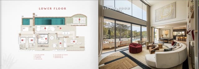 5 soverom Villa til salgs i Ibiza by med svømmebasseng garasje - € 5 900 000 (Ref: 9691604)