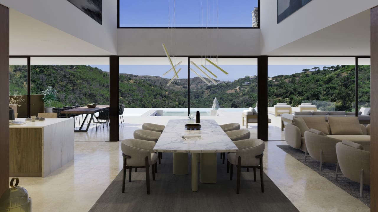 5 makuuhuone Omakotitalo myytävänä paikassa Benahavis mukana uima-altaan 
autotalli - 4 150 000 € (Ref: 9672412)