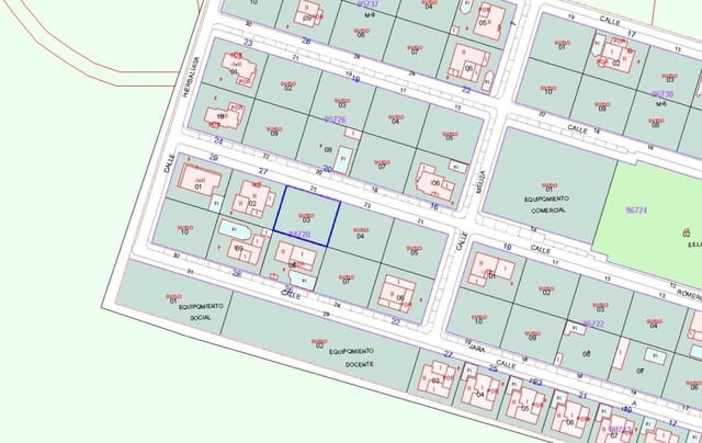 Byggetomt til salgs i Cantillana - € 78 000 (Ref: 9715193)