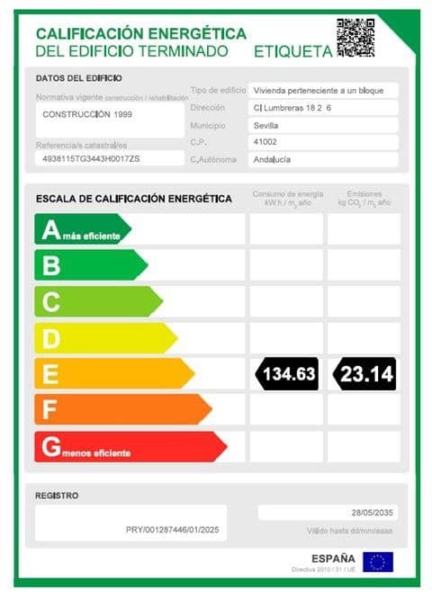 1 Zimmer Wohnung zu verkaufen in Sevilla Stadt - 240.000 € (Ref: 9715200)