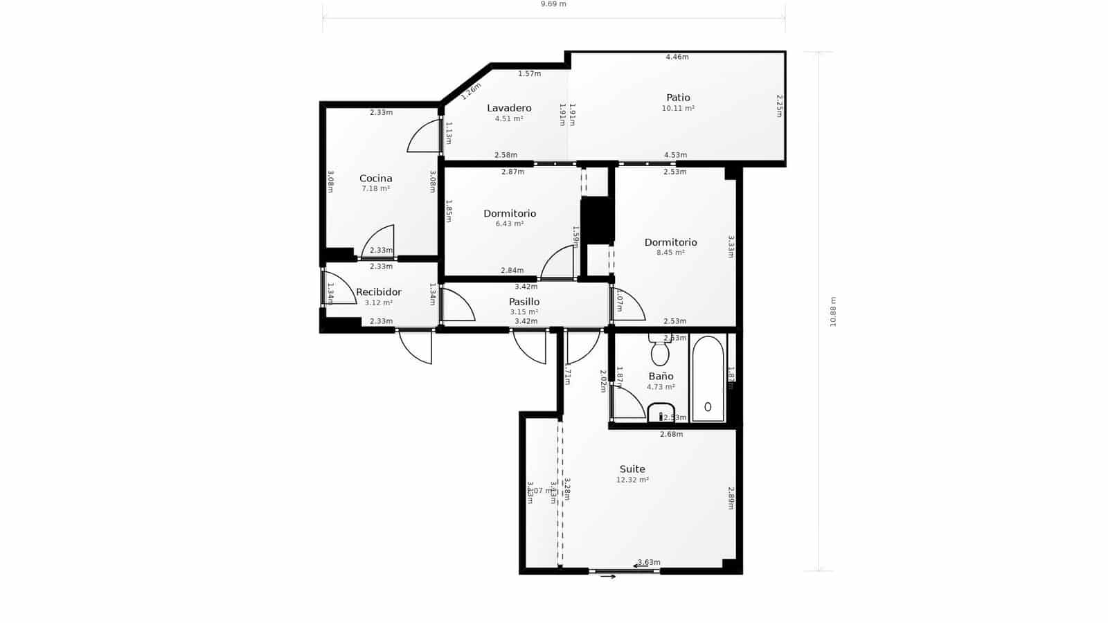 3 soveværelse Lejlighed til salg i Dos Hermanas med garage - € 195.000 (Ref: 9715201)