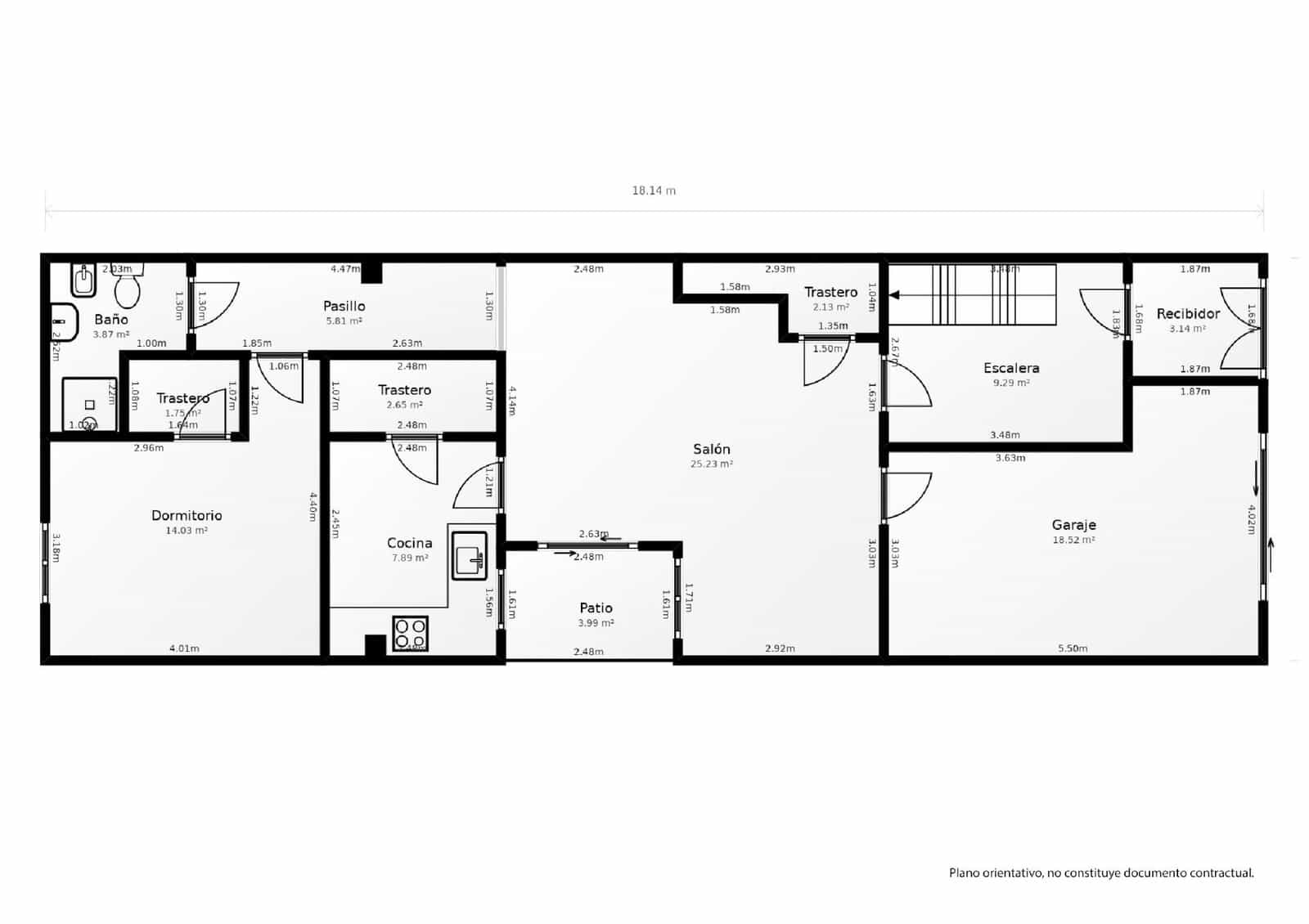 4 bedroom Townhouse for sale in Moron de la Frontera with garage - € 139,900 (Ref: 9715202)