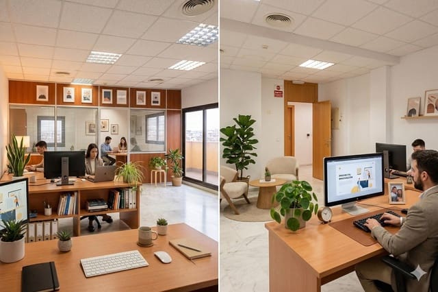 Bureau de 2 chambres à louer à Mairena del Aljarafe avec garage - 399 € (Ref: 9791013)