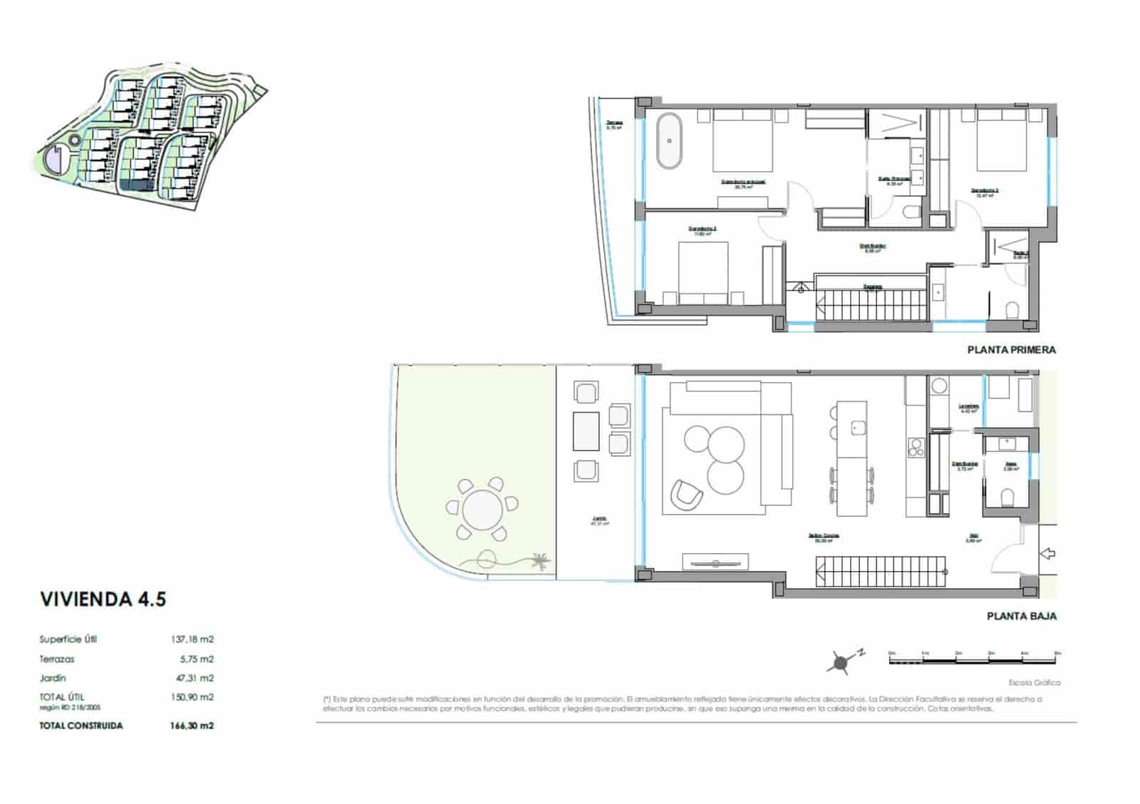 3 soveværelse Rækkehus til salg i Fuengirola med swimmingpool garage - € 810.000 (Ref: 9831334)