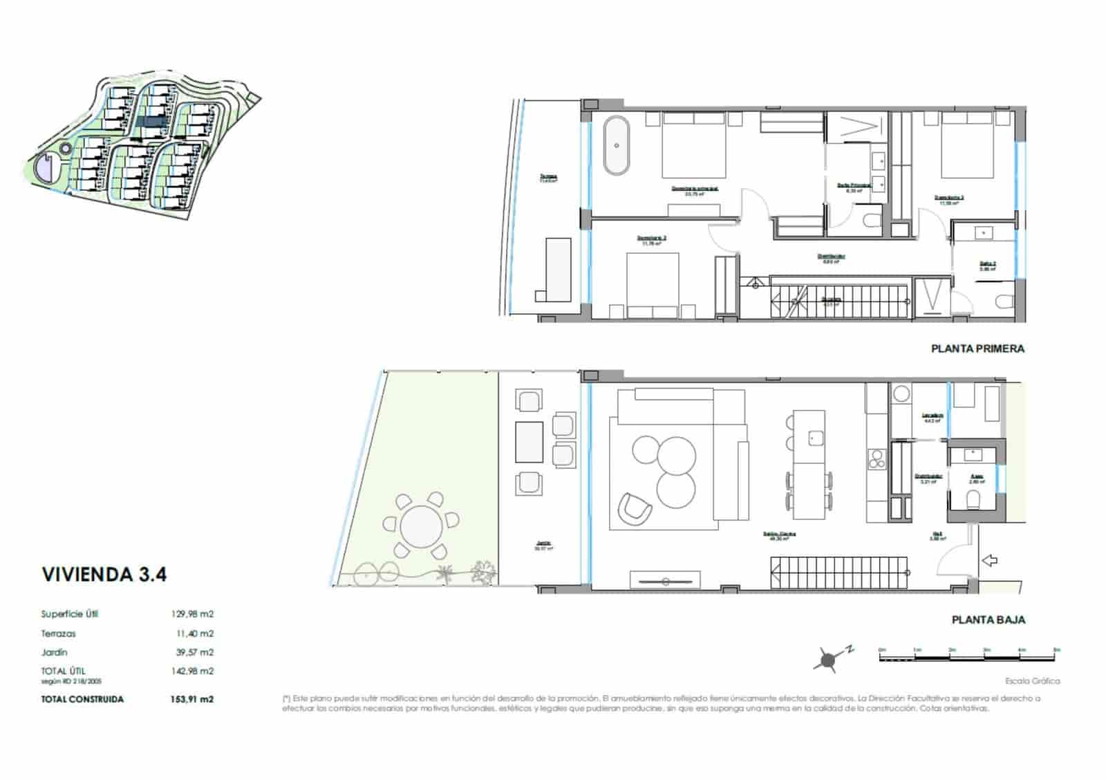 3 soveværelse Rækkehus til salg i Fuengirola med swimmingpool garage - € 810.000 (Ref: 9831334)