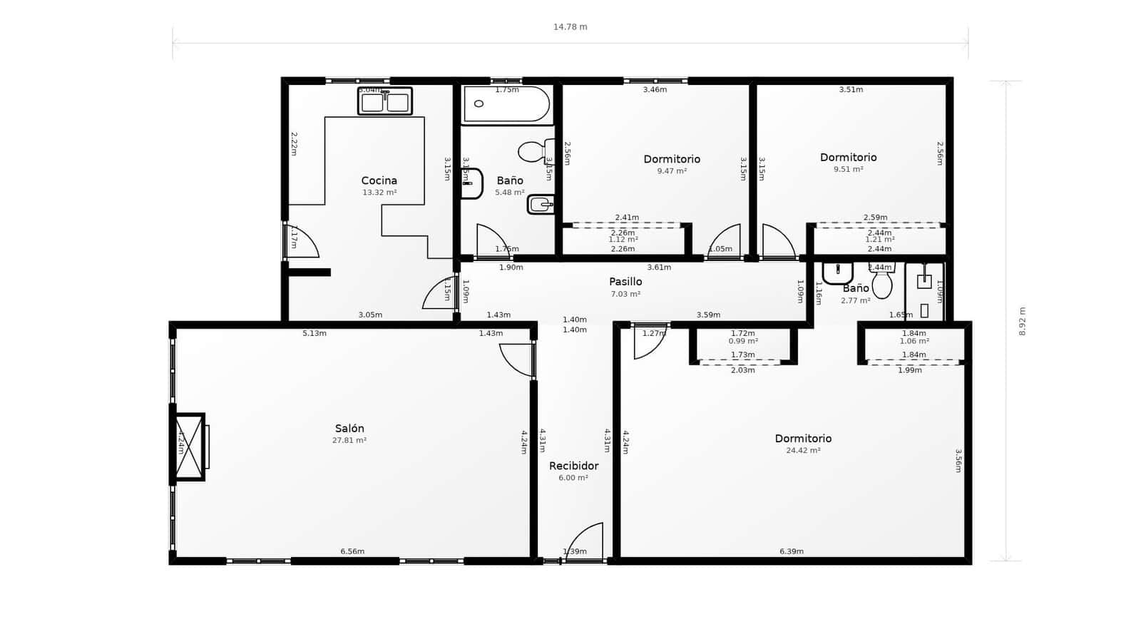 3 soveværelse Finca/Landehus til salg i Marchena med swimmingpool garage - € 212.000 (Ref: 9831335)