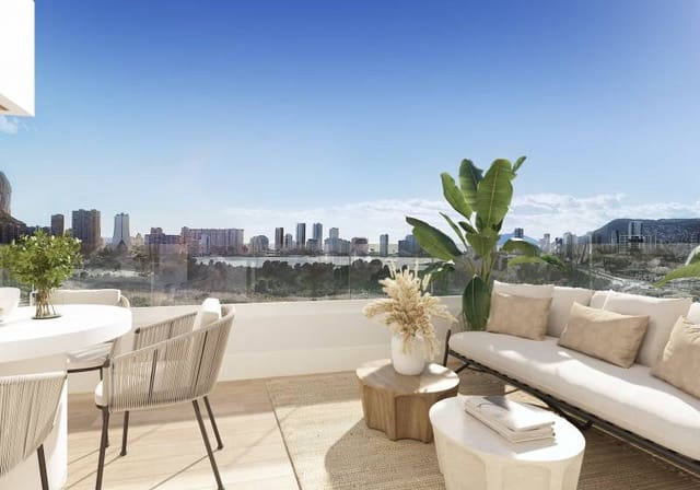 2 quarto Apartamento para venda em Levante - Playa Fossa, Calpe / Calp com piscina - 398 000 € (Ref: 9787888)