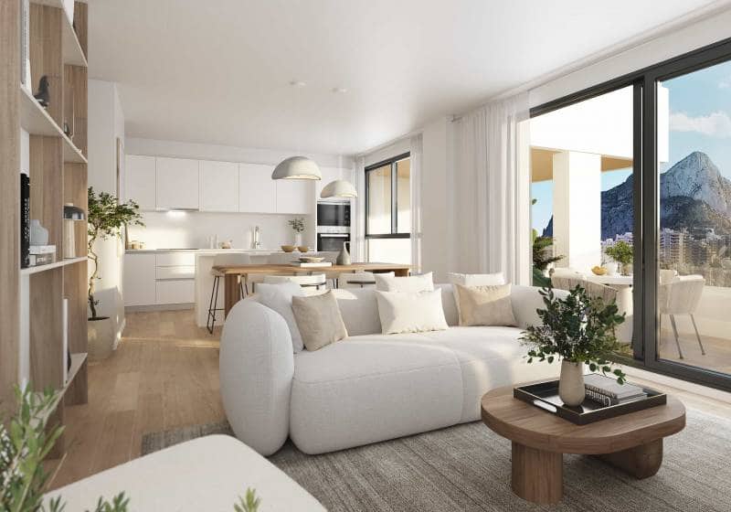 2 chambre Appartement à vendre à Calpe / Calp avec piscine - 429 000 € (Ref: 9787889)