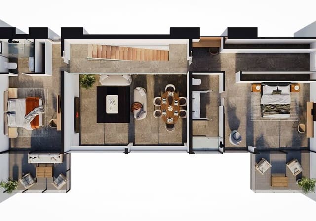 Chalet de 3 habitaciones en Pueblo, Calpe / Calp en venta con piscina - 1.099.000 € (Ref: 9798971)