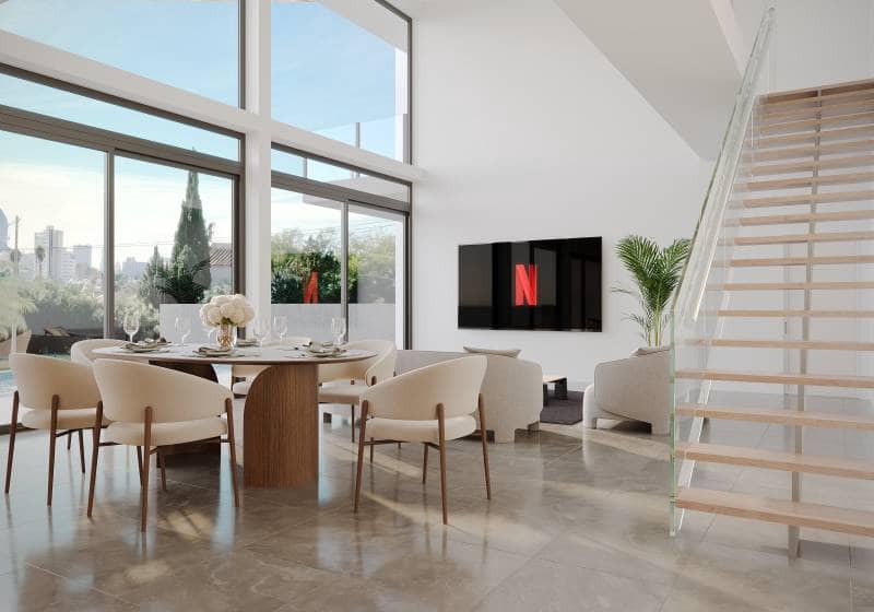 Chalet de 3 habitaciones en Calpe / Calp en venta con piscina - 1.199.000 € (Ref: 9798972)