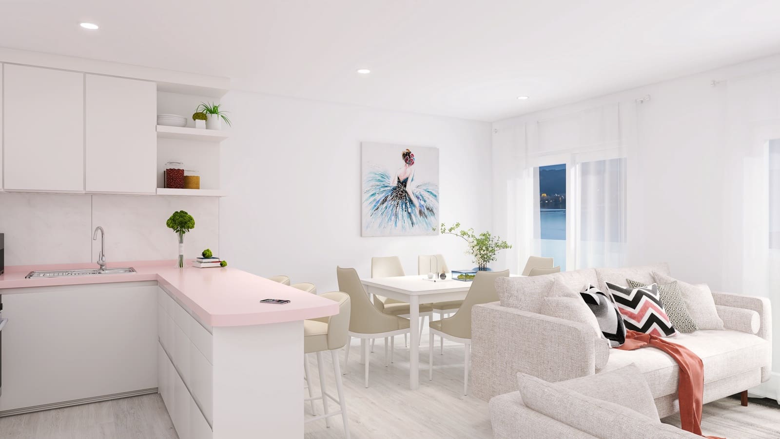 2 soveværelse Penthouse til salg i Ribeira med garage - € 244.000 (Ref: 9706055)