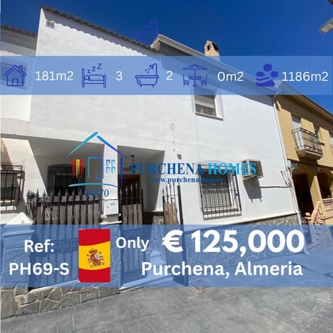 3 sypialnia Willa na sprzedaż w Purchena - 125 000 € (Ref: 9836839)