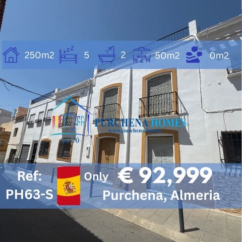 5 sypialnia Dom na sprzedaż w Purchena - 92 999 € (Ref: 9836840)