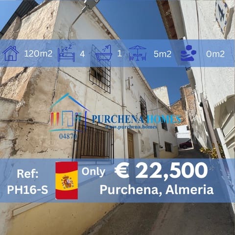 4 sypialnia Dom na sprzedaż w Purchena - 22 500 € (Ref: 9836845)