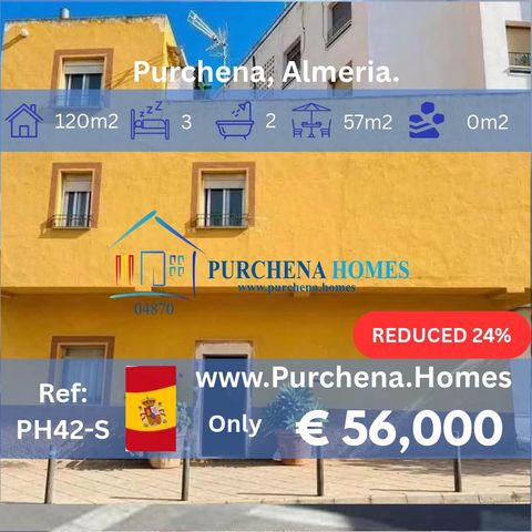 3 quarto Casa em Banda para venda em Purchena - 56 000 € (Ref: 9836846)