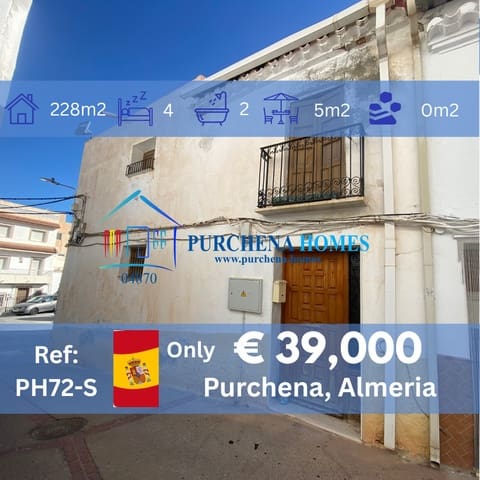 4 sypialnia Dom na sprzedaż w Purchena - 39 000 € (Ref: 9836850)